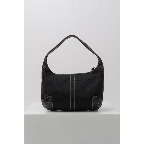COACH Small Ergo Hobo in Black Signature - Picture 3 of 7